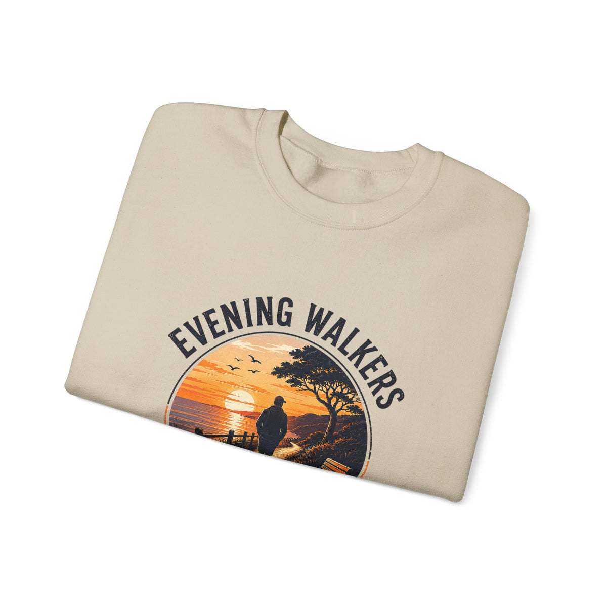 Evening Walkers Sweatshirt — "Just One More Sunset Walk" Crewneck