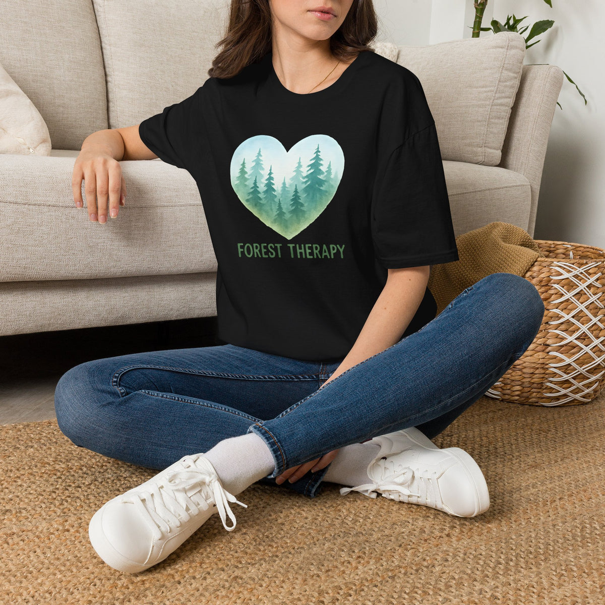 Forest Therapy Heart T-Shirt