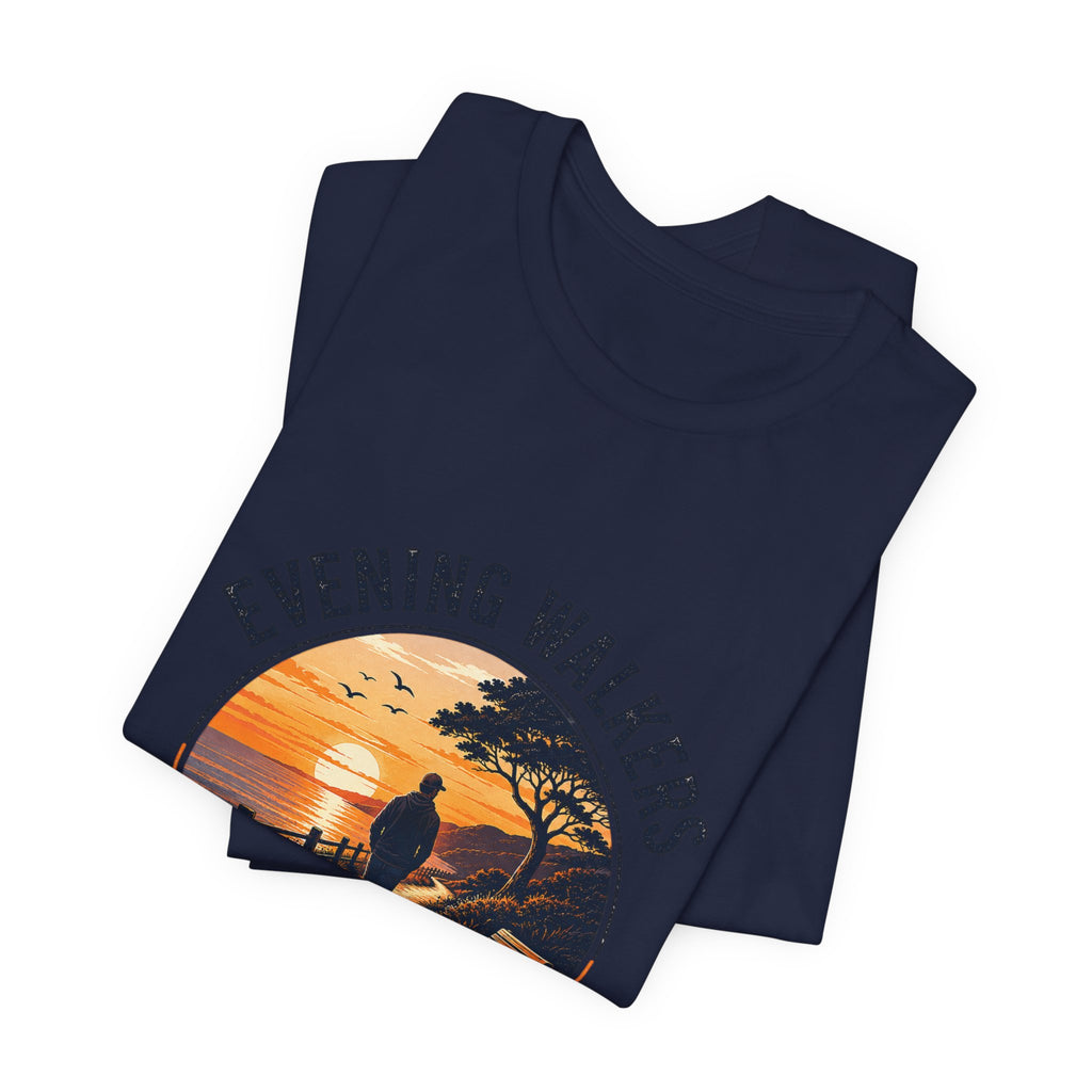Evening Walkers Sunset Walk T-Shirt — Sunset Silhouette Tee
