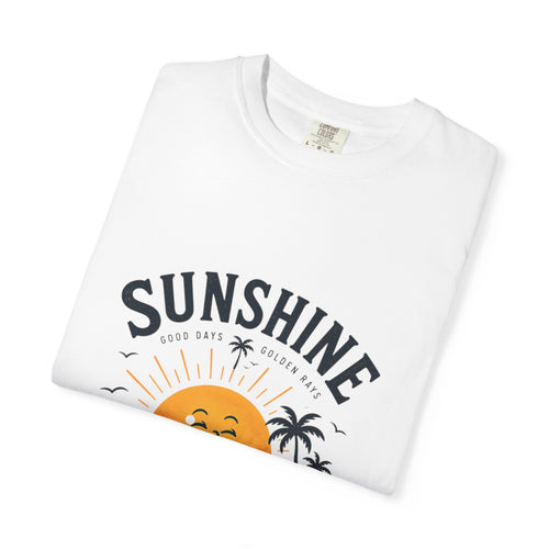 After Work Outdoors T-Shirt — "Clock Out. Watch Sunset." Fishing Sunset Tee