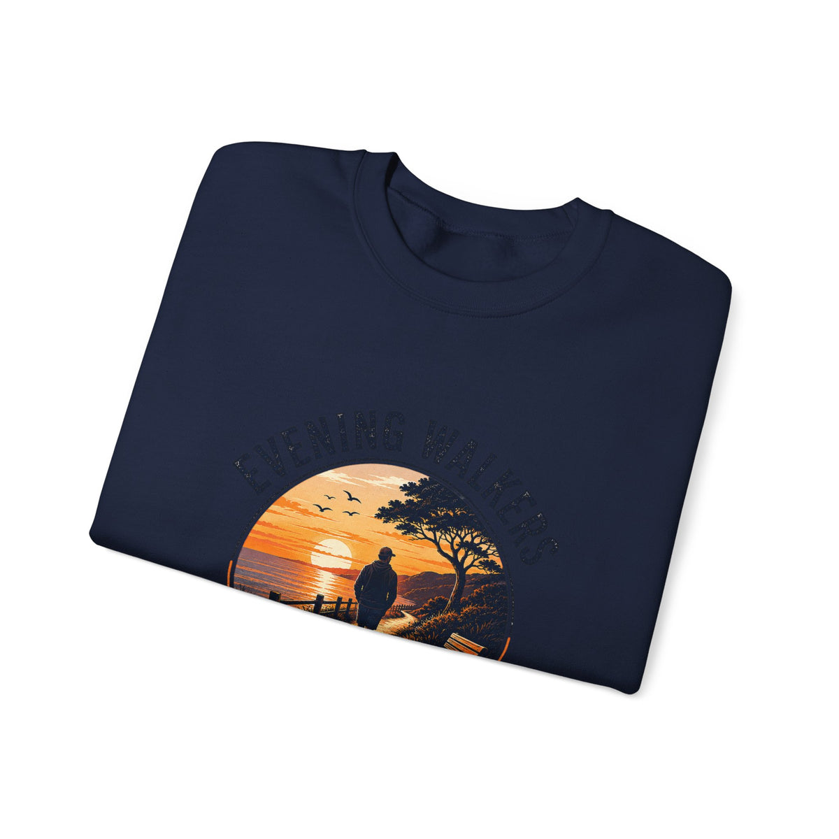 Evening Walkers Sweatshirt — "Just One More Sunset Walk" Crewneck