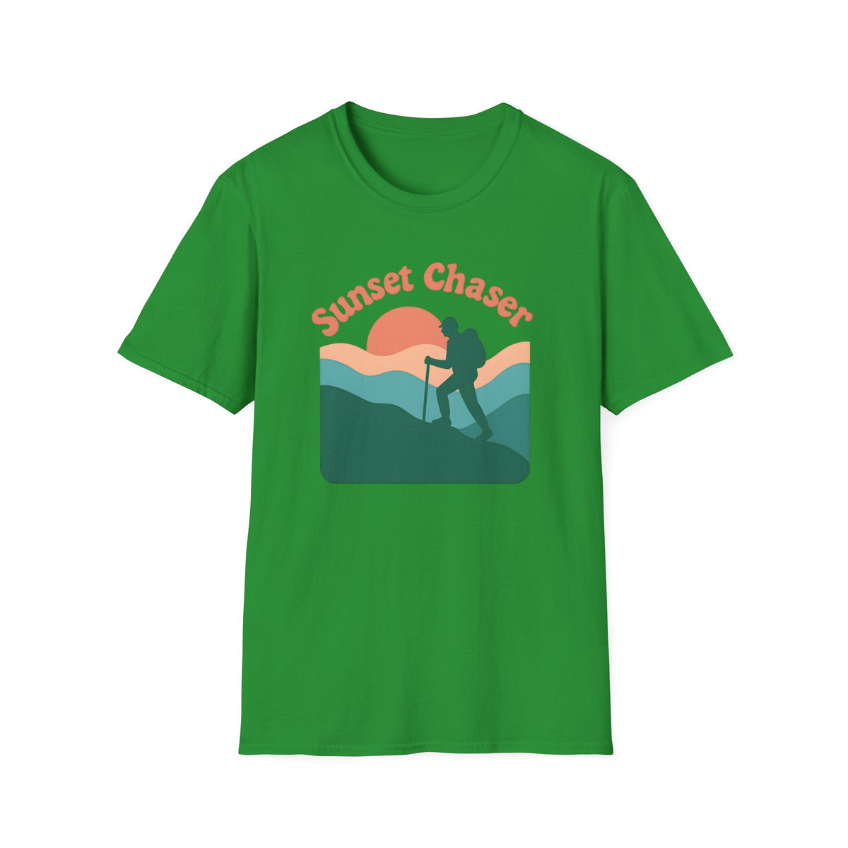 Hiker on Sunset Trail T-Shirt