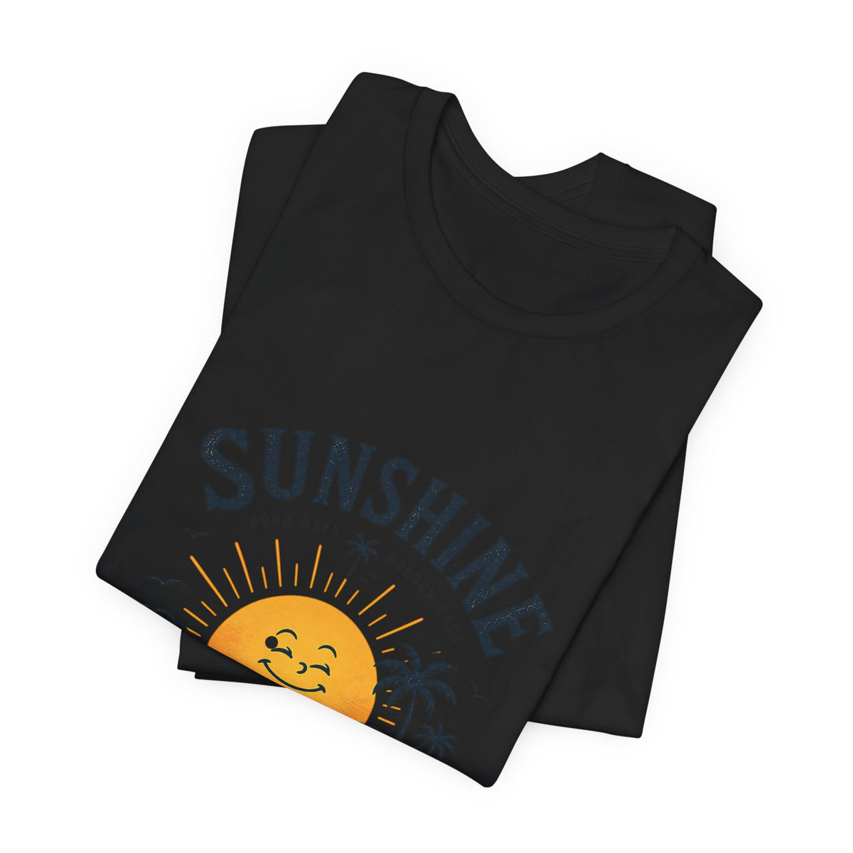 Sunshine Sunset Graphic Tee — 'Sunshine The Evening' Beach T-Shirt