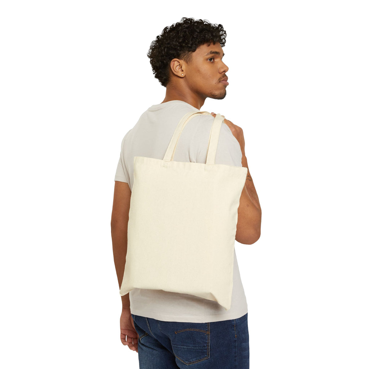 Tote Bag - "After Work Outdoors: Clock Out, Watch Sunset" Canvas Tote