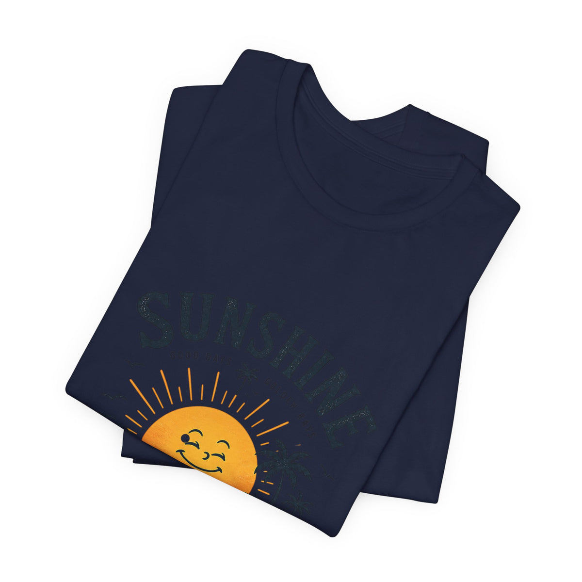 Sunshine Sunset Graphic Tee — 'Sunshine The Evening' Beach T-Shirt