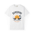 Sunshine Evening Graphic T-Shirt — Retro Sunset Palm Beach Tee