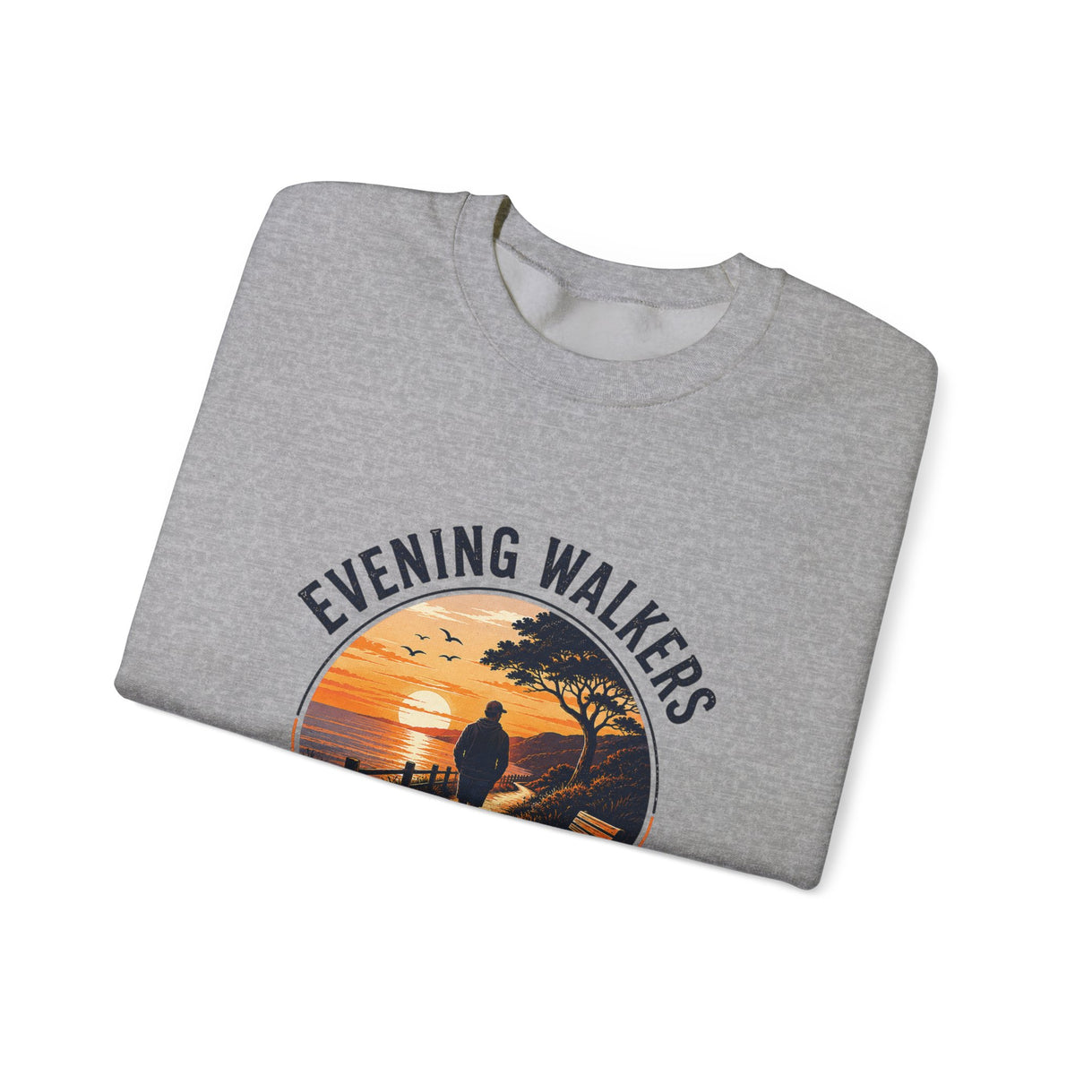 Evening Walkers Sweatshirt — "Just One More Sunset Walk" Crewneck