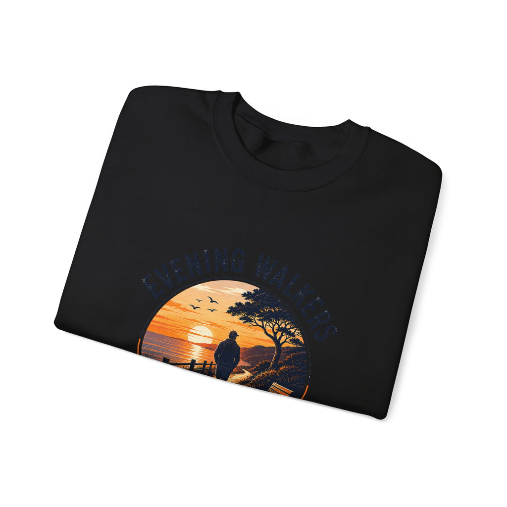 Evening Walkers Sweatshirt — "Just One More Sunset Walk" Crewneck